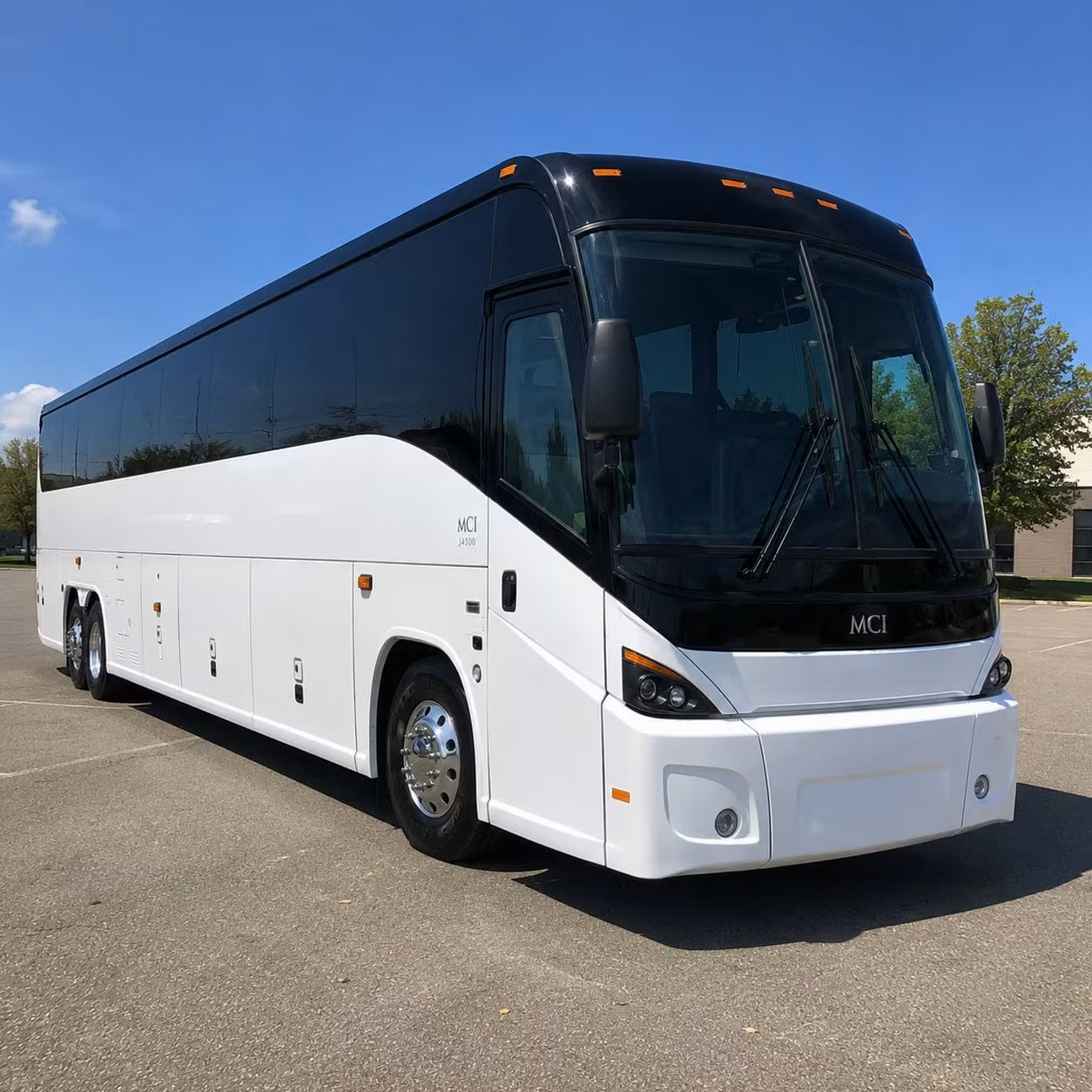56 passenger charter bus