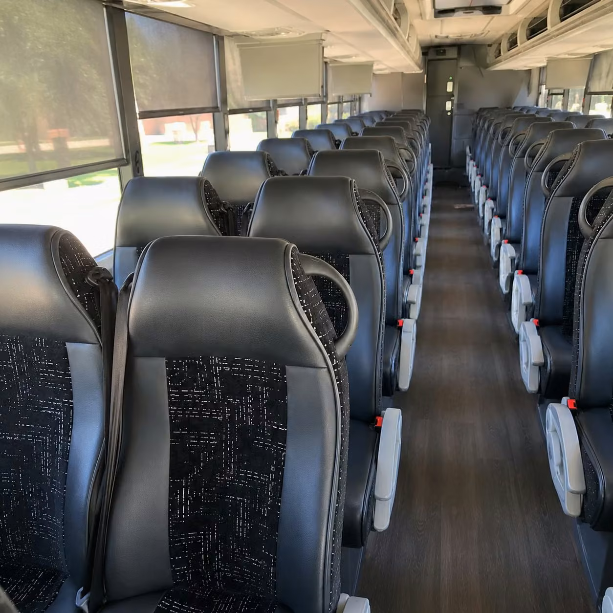 livermore charter bus interior
